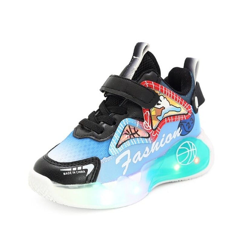 Adidasi cu luminite pentru baietei - Fashion